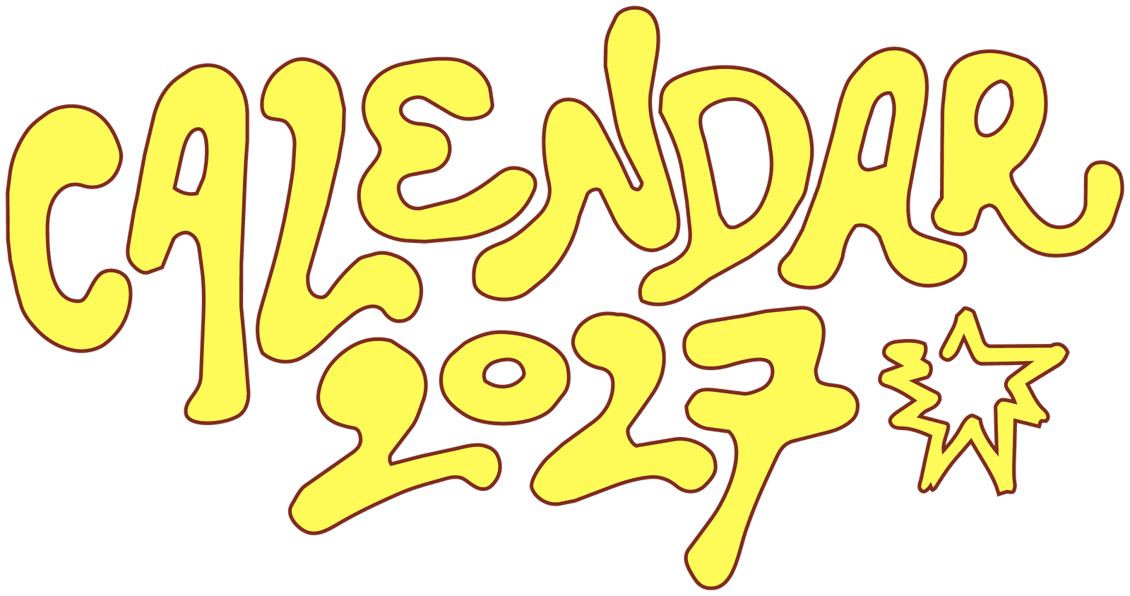 Calendar 2027