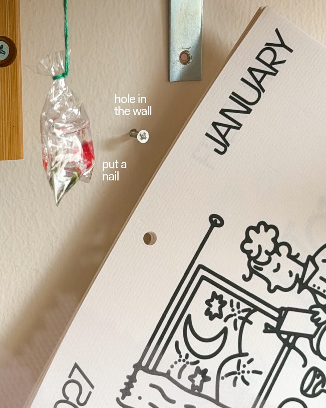 Step 5 of the calendar walkthrough