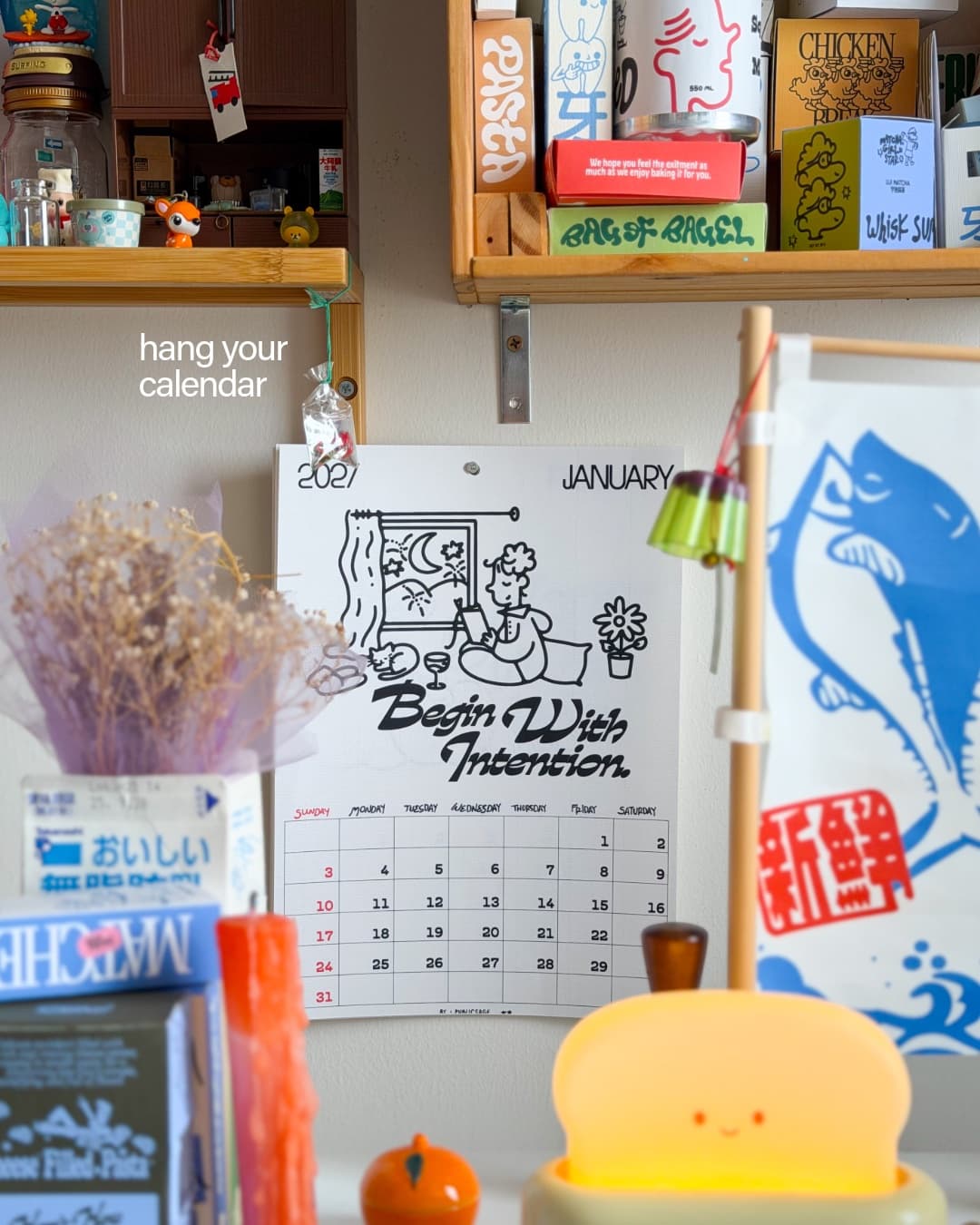 Step 6 of the calendar walkthrough